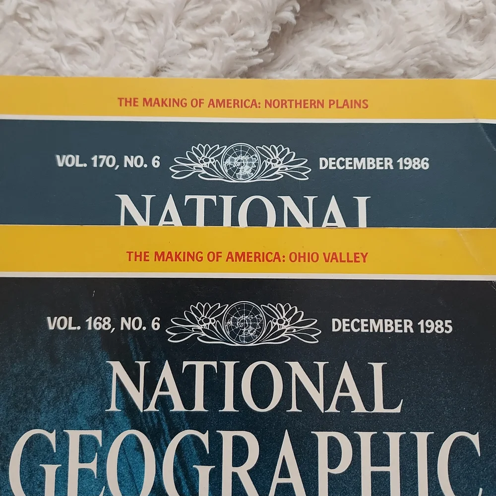 National Geographic Vintage Titanic Issues Dec 1985 & Dec 1986 - Picture 2 of 3